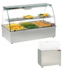 Vitrine chauffante bain marie bac gastro 3 GN1/1 DIAMOND Vitrine chauffante bain marie bac gastro 3 GN1/1 DIAMOND