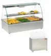 Vitrine chauffante bain marie bac gastro 3 GN1/1 DIAMOND